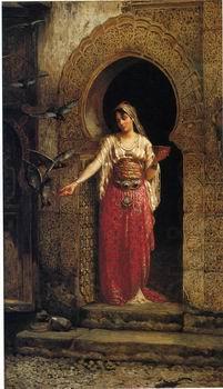 Arab or Arabic people and life. Orientalism oil paintings 448, unknow artist
